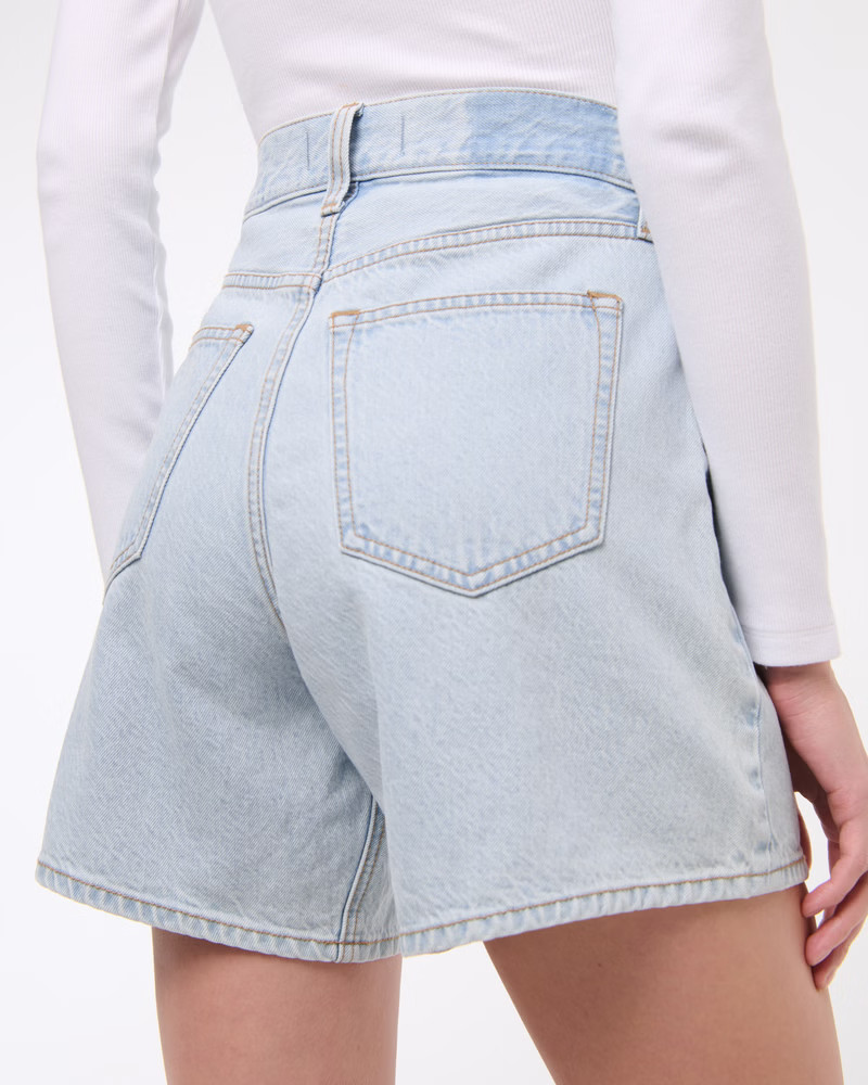 Women's High Rise Loose Short | Women's | Abercrombie.com | Abercrombie & Fitch (US)