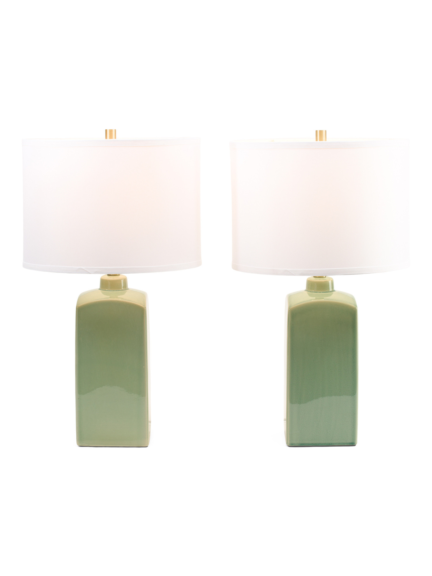 2pk 26in Ceramic Square Base Table Lamps | Bedroom | Marshalls | Marshalls
