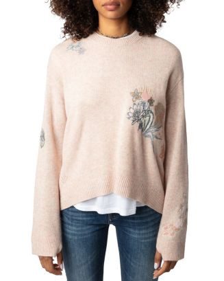 Cashmere Embroidered Sweater | Bloomingdale's (US)