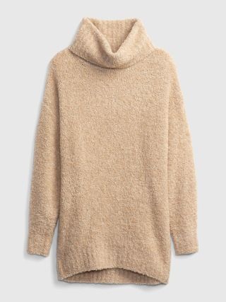 Cozy Boucle Turtleneck Tunic Sweater | Gap (US)