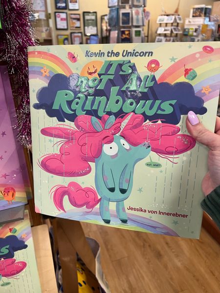 Unique and funny Unicorn books! We love Kevin the unicorn. He teaches us how life doesn’t have to be all rainbows. We’re all about REAL EMOTIONS. ALSO unicorns can be nerdy and magical too with NerdyCorn! 

It’s not all rainabows normally $17.99 now 56% off only $8! https://rstyle.me/+ymZCCPMWneaEpkuwLHrSXQ

Why can’t we be bestie corns? Normally $17.99 now $13.99 https://rstyle.me/+JU1_CoGgQCmKMMIBJDMrcw

Kevin the Unicorn Plush doll https://rstyle.me/+mt9kRdp1Px6cqUhYlJYbXQ 

And Nerdy Corn usually $18.99 now $12.99 https://rstyle.me/+F2Z3P9mXnaPlkh7SIkppag

Enjoy these new additions to your children’s library. Reading is a gift that is priceless. 