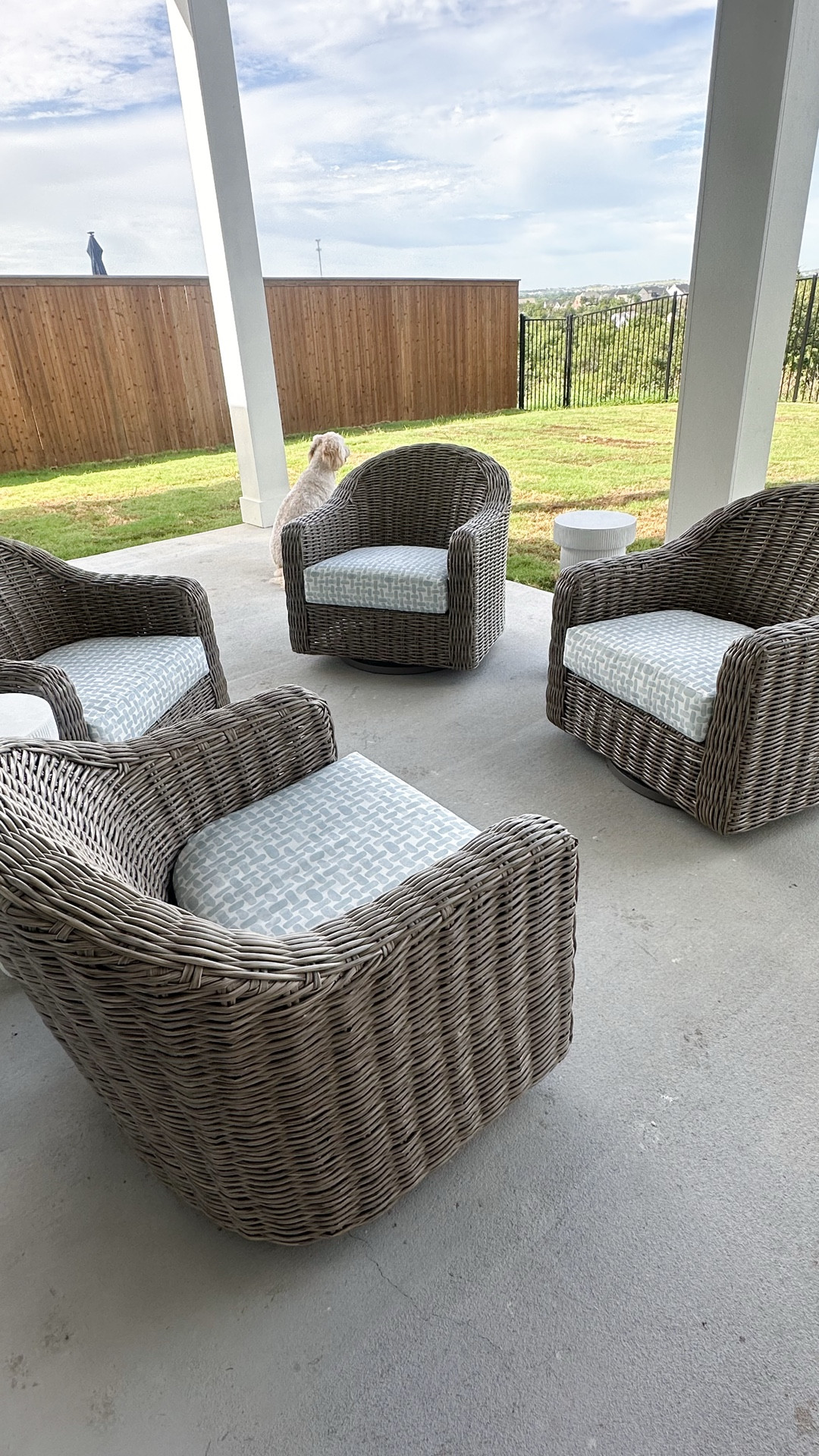 WALMART swivel chairs! My color is sold out but the dark brown is in stock!

#LTKSeasonal #LTKHome