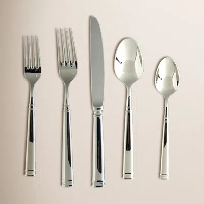 Bistro 20 Piece 18/10 Stainless Steel Flatware Set, Service for 4 | Wayfair North America