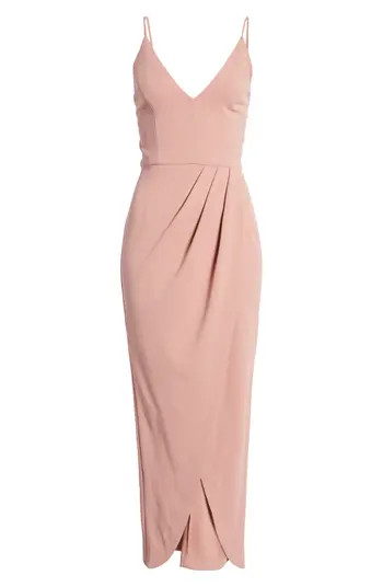WAYF The Ines V-Neck Tulip Gown | Nordstrom | Nordstrom