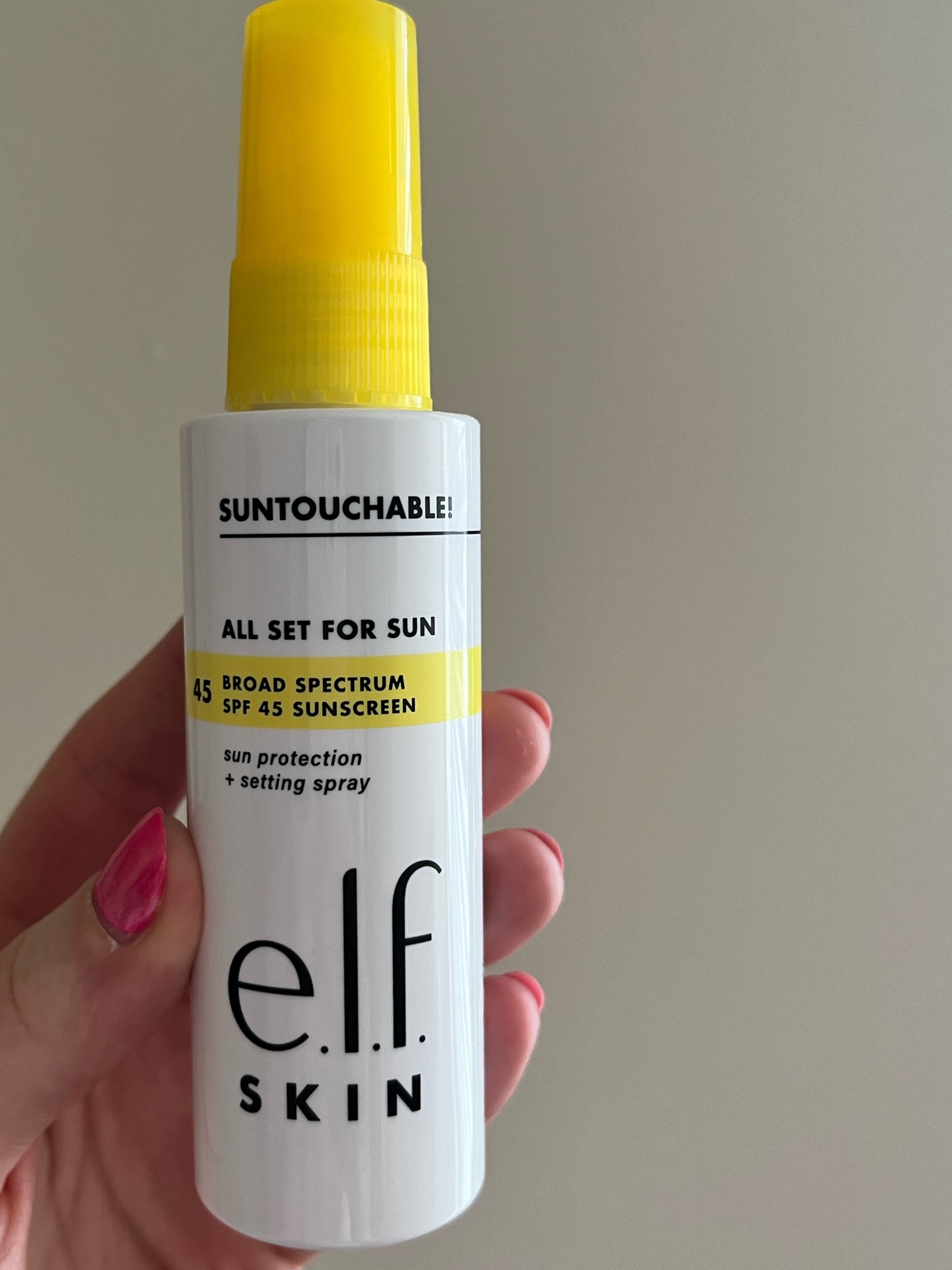 e.l.f. SPF 45 & Setting Spray!!! 2 for the price of 1!!! 💛

#LTKMostLoved #LTKbeauty #LTKtravel