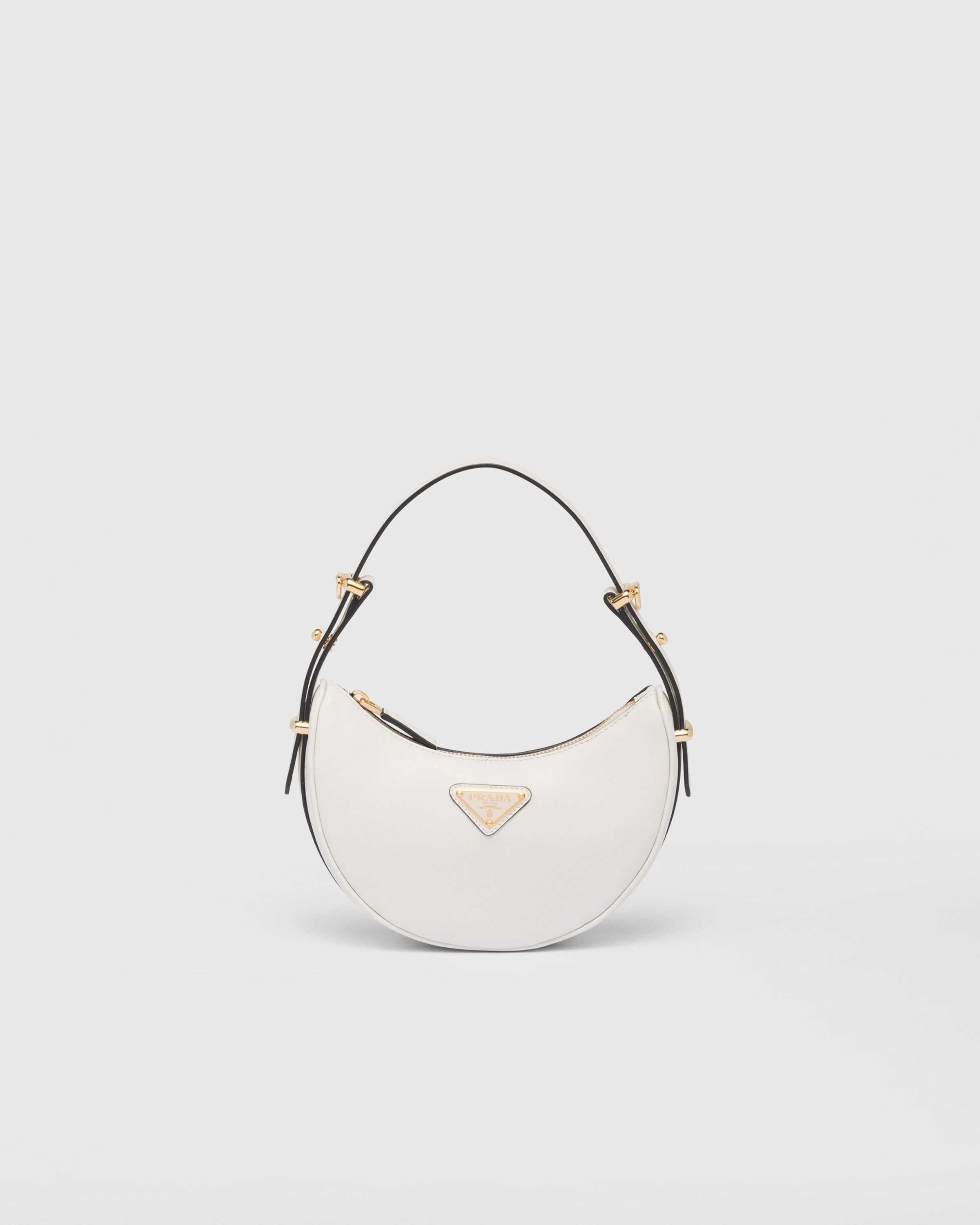 Prada Arqué Mini-Schultertasche aus Leder | Prada Spa (EU + UK)