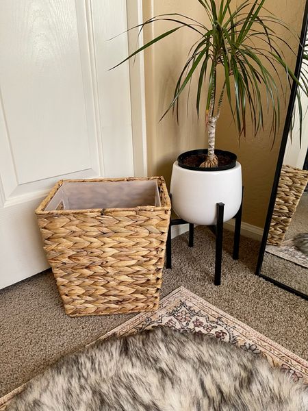 Such a cute wastebasket from Target. 20% off right now! The white plastic interior keeps it clean and leak proof. It can also be removed.
Can easily be spot or wiped cleaned.





Target Threshold Light Weave
Wastebasket, 
Target trash can, Target home finds, Target wastebasket, threshold wastebasket 

#LTKSeasonal #LTKhome #LTKsalealert #LTKfindsunder50