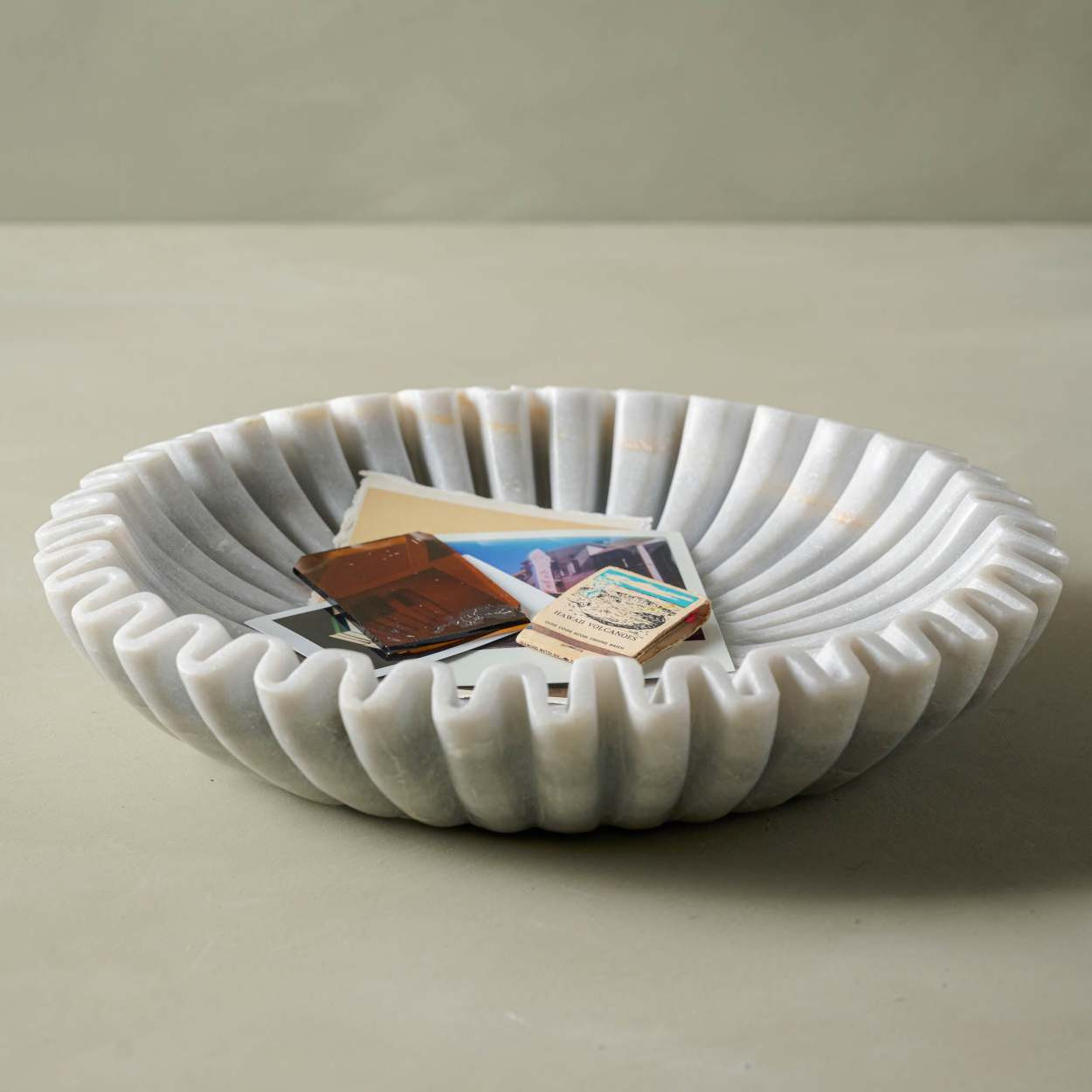 Fluted Marble Bowl | Magnolia