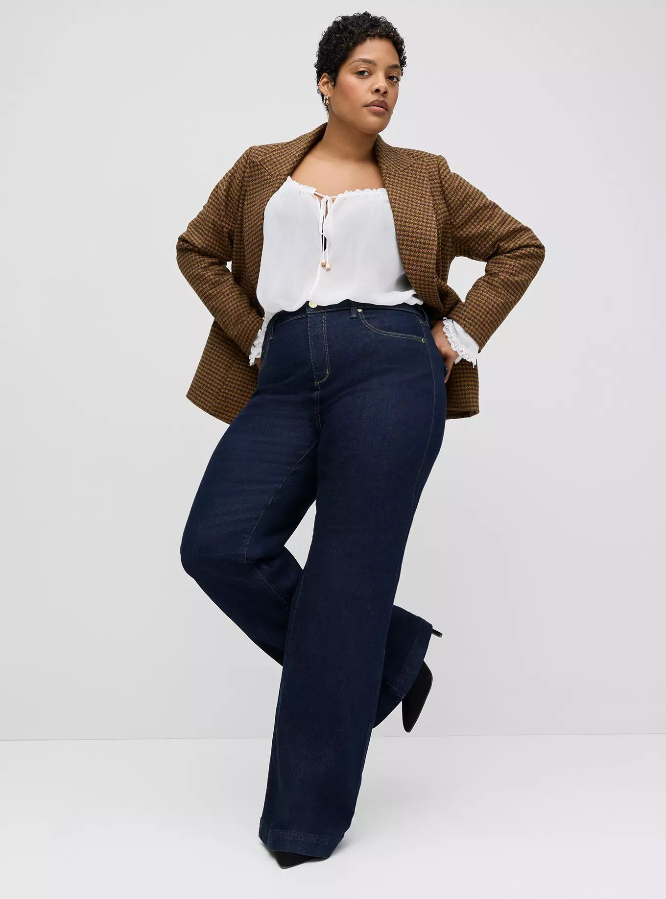 Studio Premium High-Rise Flare Jean | Torrid (US & Canada)