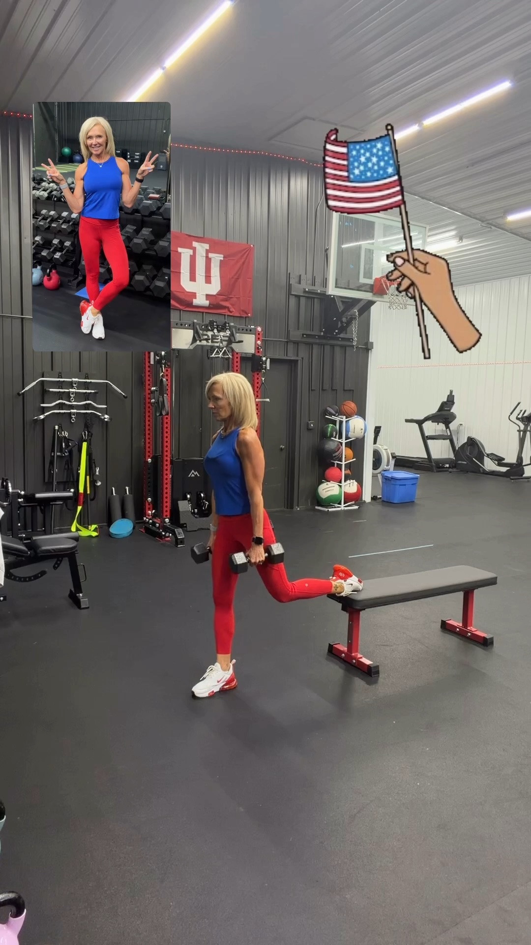 Loving all the red, white, and blue this summer! Mixing Lululemon and CRZ Yoga for this patriotic workout look!

#LTKfitnessgoals #LTKActive #LTKootd