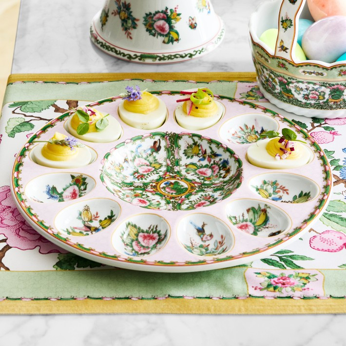 Famille Rose Deviled Egg Platter | Williams-Sonoma