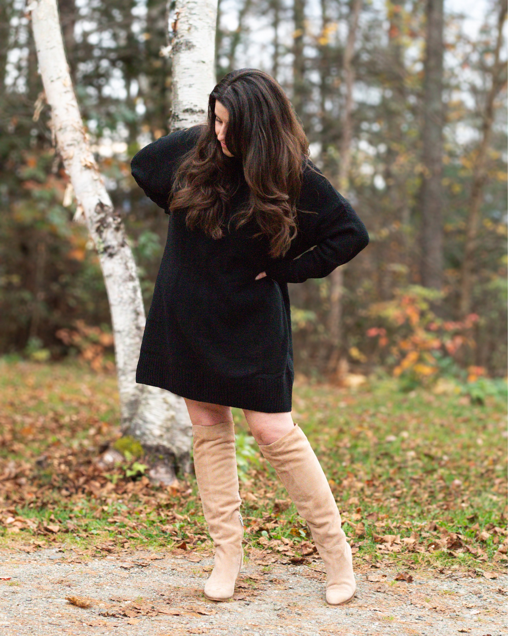 My oversized turtleneck sweater dress is 50% off today! It’s comes out to $39 and is such a steal! Love this classic fall look 

Wearing a medium petite 

Thanksgiving outfit. Boots. Winter outfit. Sweater dress. Fall outfits. Easy outfits. Mom fall outfit. Neutral outfit 

#LTKfindsunder50 #LTKstyletip #LTKsalealert