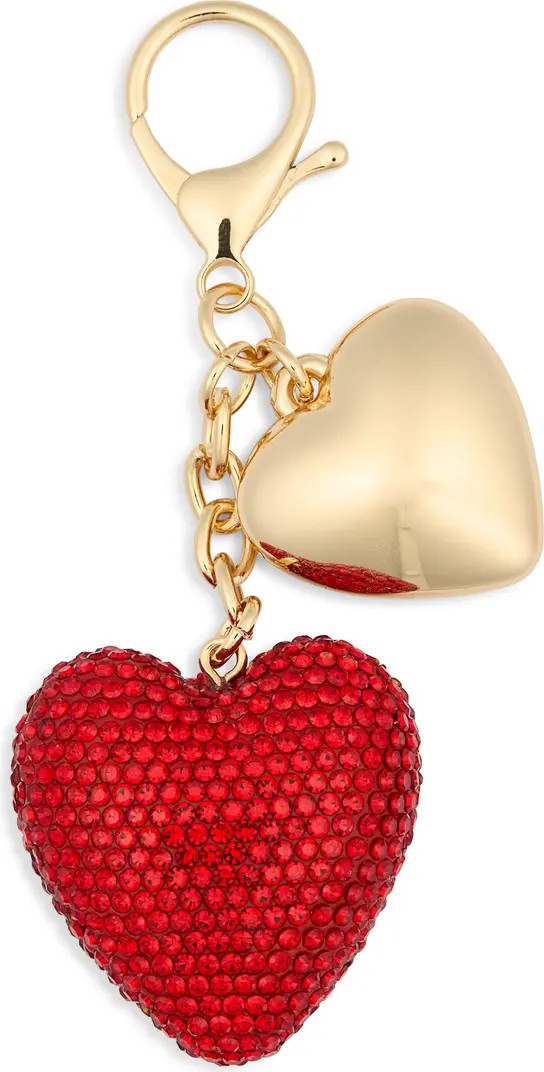 Leith Pavé Heart Bag Charm | Nordstromrack | Nordstrom Rack