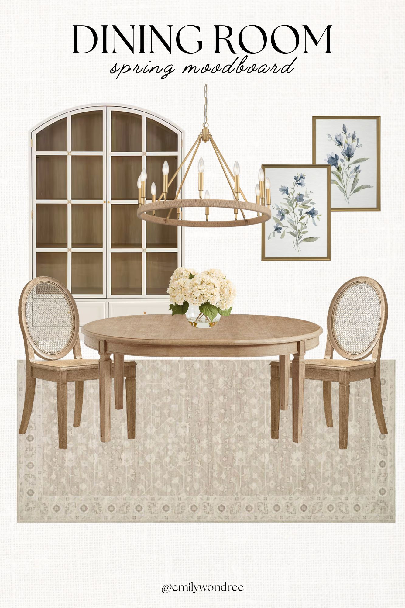 Spring Dining Room Moodboard #diningroom #diningroommoodboard #moodboard 

 #LTKSeasonal #LTKHome