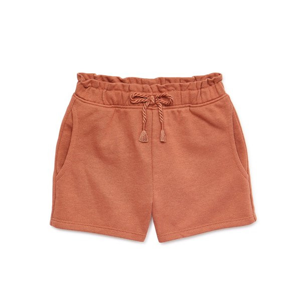 Garanimals Baby and Toddler Girls French Terry Cloth Shorts, Sizes 12M-5T | Walmart (US)