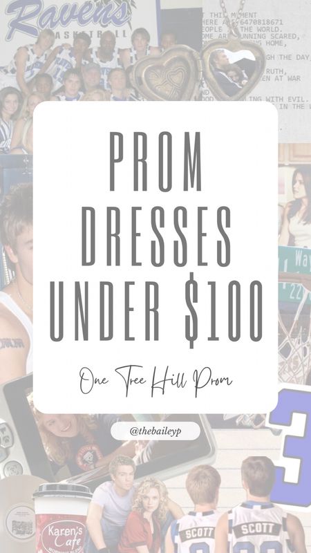 Some budget-friendly options for OTH prom! 😍