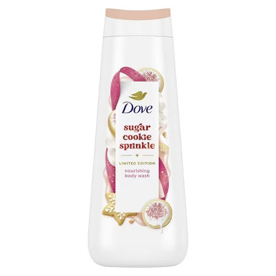 Dove Beauty Limited Edition Holiday Treat Body Wash - Sugar Cookie Sprinkle - 20 fl oz | Target