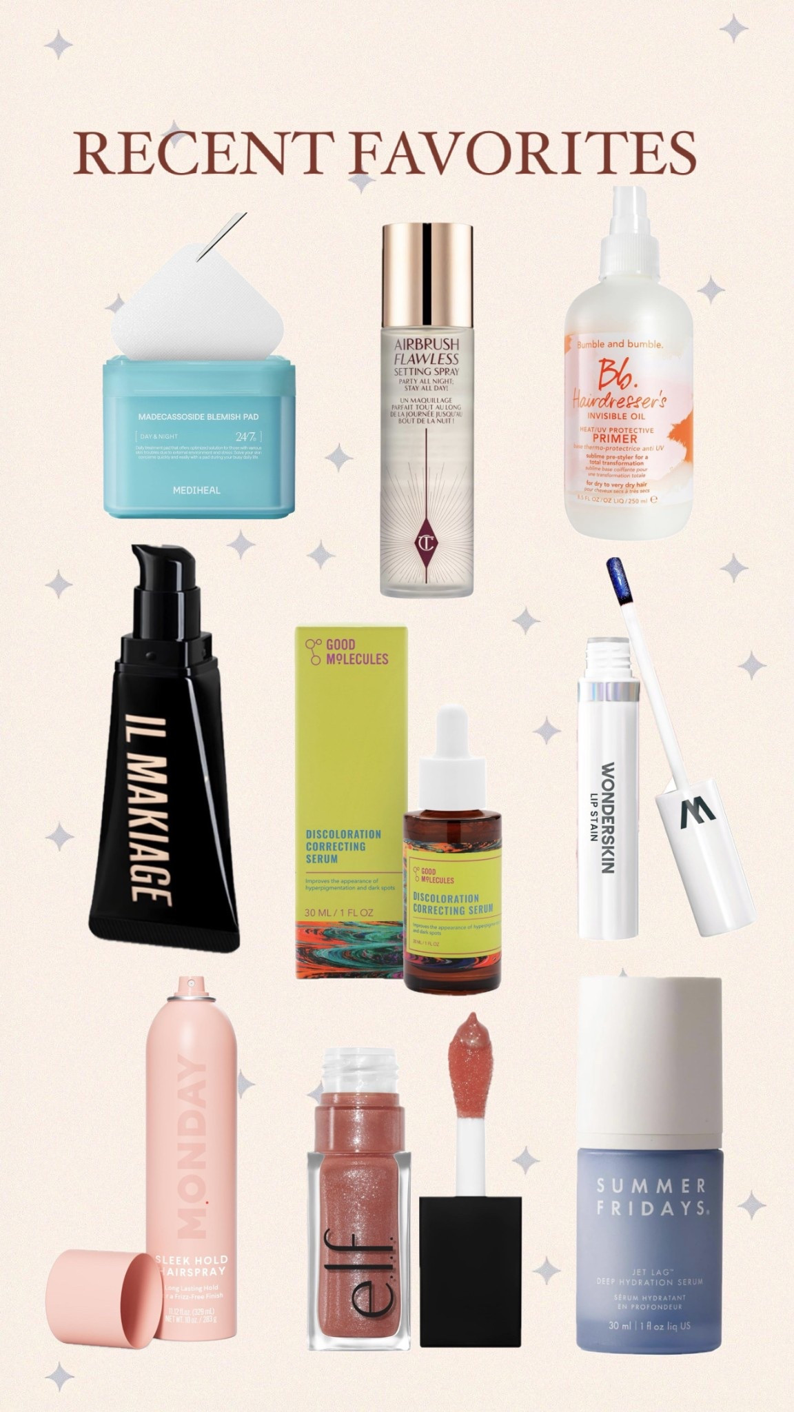 Recent makeup, skincare and hair care favorites 

#LTKFindsUnder100 #LTKGiftGuide #LTKBeauty