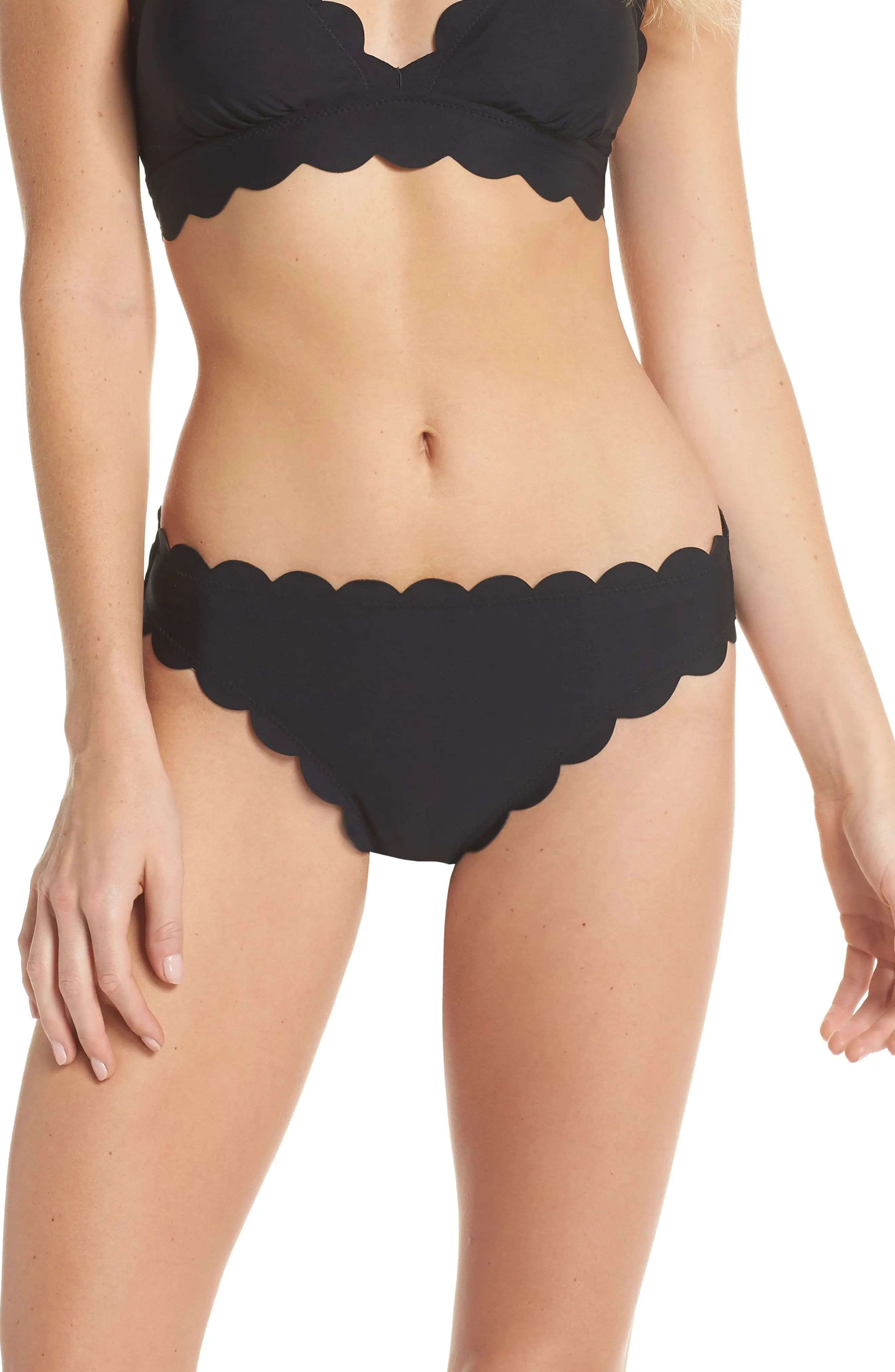 Women's Chelsea28 Scallop Hipster Bikini Bottoms | Nordstrom