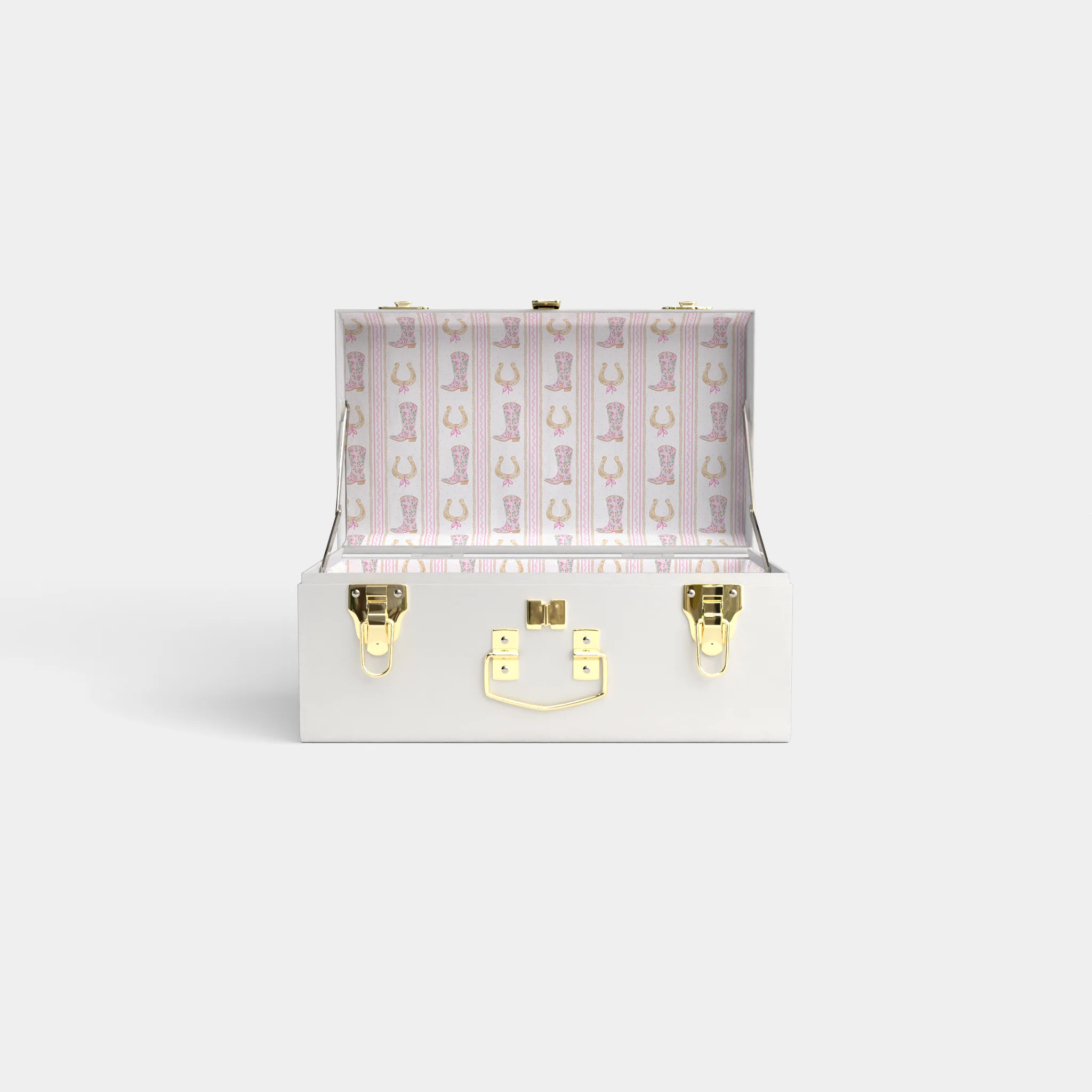 Warehouse Sale White Mini Trunk | Petite Keep, LLC