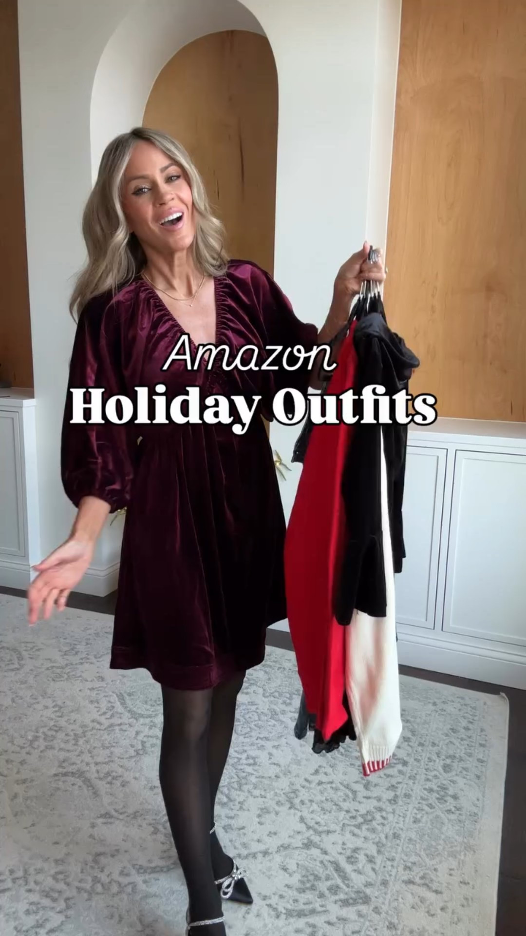 

Holiday outfit ideas from Amazon! 🎄❤️ lots of beautiful velvet dresses, festive sweaters, and the most fun pearl embellished jeans (great for holidays, NYE, or just a fun night out!)

#holidayoutfitinspo #holidayoutfitideas

#LTKHoliday #LTKFindsUnder50 #LTKSaleAlert