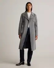 Double-Faced Merino Wool Trench Coat | Quince