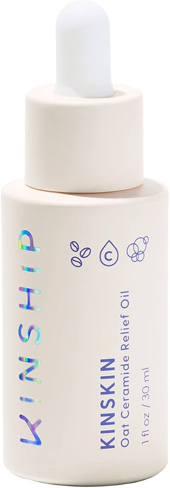 Kinship Kinskin Ceramide Barrier Repair Oil - Soothing, Lightweight Vitamin C + Oat Hydrating Fac... | Amazon (US)