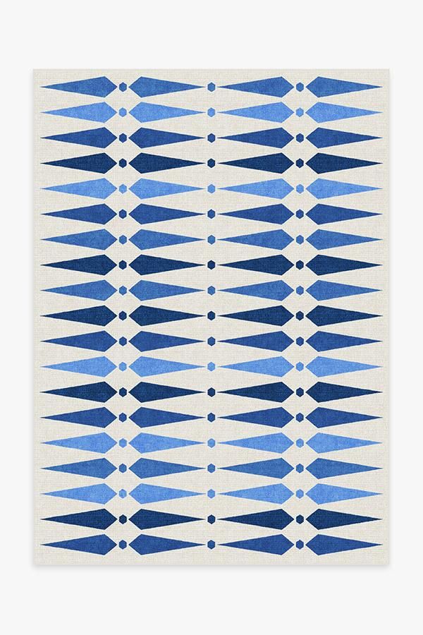 Jonathan Adler Carnaby Mykonos Blue Rug | Ruggable