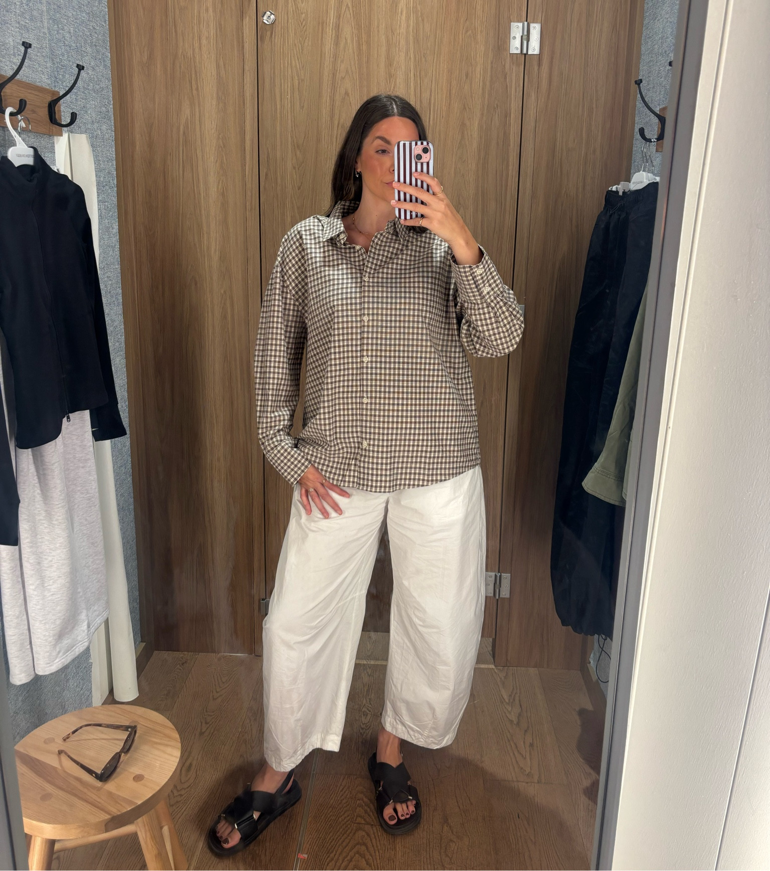 This shirt is on sale at the moment - this is a size 12 but I think a size 14-16 would be even better my store just didn’t have any bigger 

#LTKsale #LTKautumn #LTKaustralia