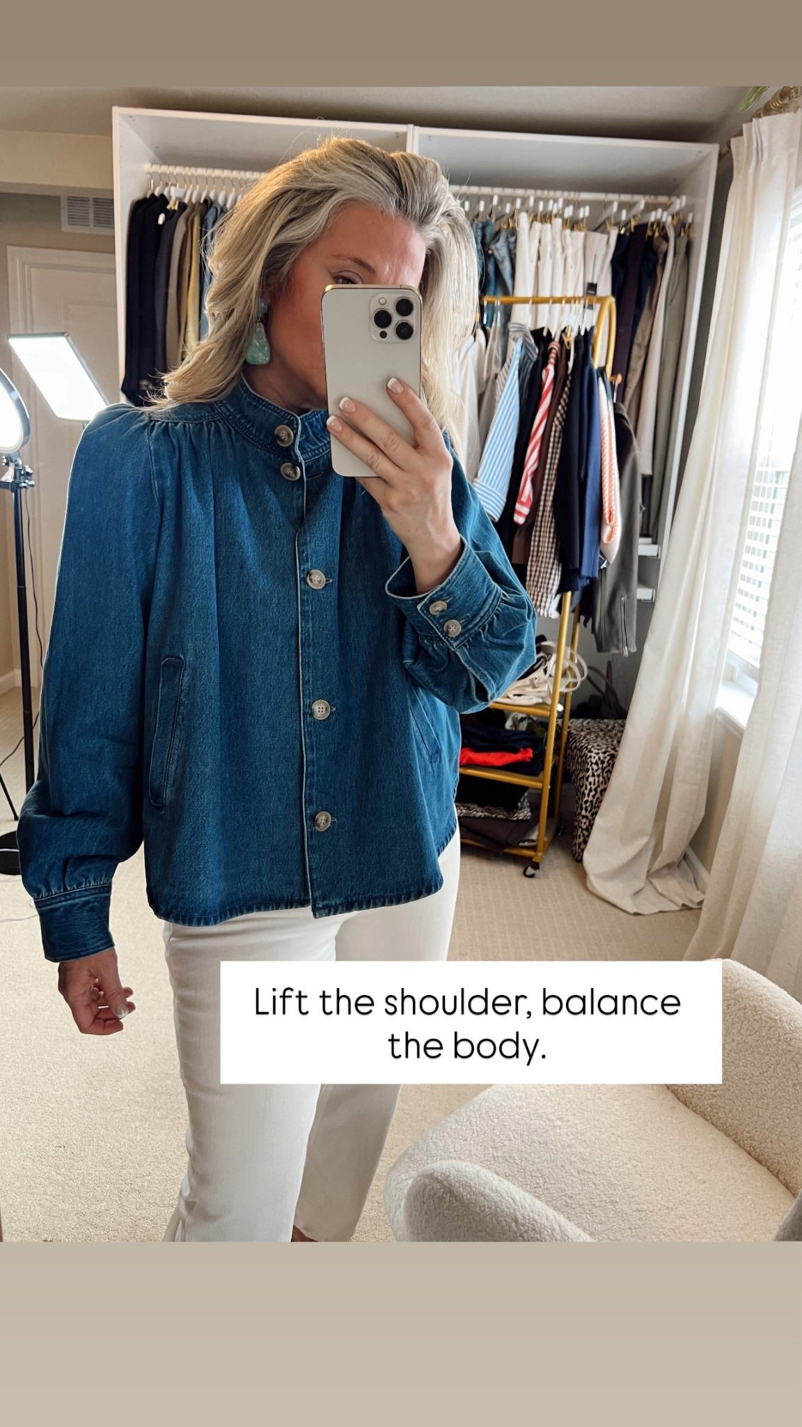  ✨Tap the bell, save and ❤️ for over 40 fashion, midlife style, midsize fashion and luxury looks for less. 

Perimenopause changes your body.
Over 40 style has to change with it.

This isn’t about shrinking.
It’s about structure.

Midlife style for real women means:
• Shoulder balance
• Vertical lines
• Belly-friendly fits
• Support underneath
• Light at the face
• Ease in the shoes

If you’re over 40, over 45, over 50, midsize, navigating hormonal shifts or perimenopause… this is how you dress strategically.

Gen X style is not giving up.
It’s refining.

Comment UPGRADE and I’ll send details.

#midlifestyle #over40fashion #over50style #midsizefashion #perimenopause #genxstyle #bodyconfidence #bellyfriendlystyle #styleover45 #realwomenstyle


Follow my LTK @Over40andmidlife on the @shop.LTK app to view this post and get my exclusive app-only content!

#liketkit 
@shop.ltk
https://liketk.it/5Vzfx

Follow my LTK @Over40andmidlife on the @shop.LTK app to view this post and get my exclusive app-only content!

#liketkit #LTKMidsize #LTKootd #LTKOver40
@shop.ltk
https://liketk.it/5Vzg5