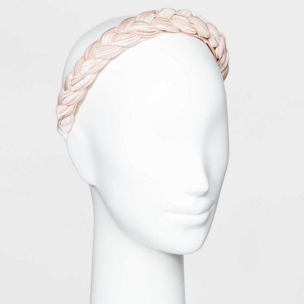 Braided Hard Headband - A New Day Blush | Target