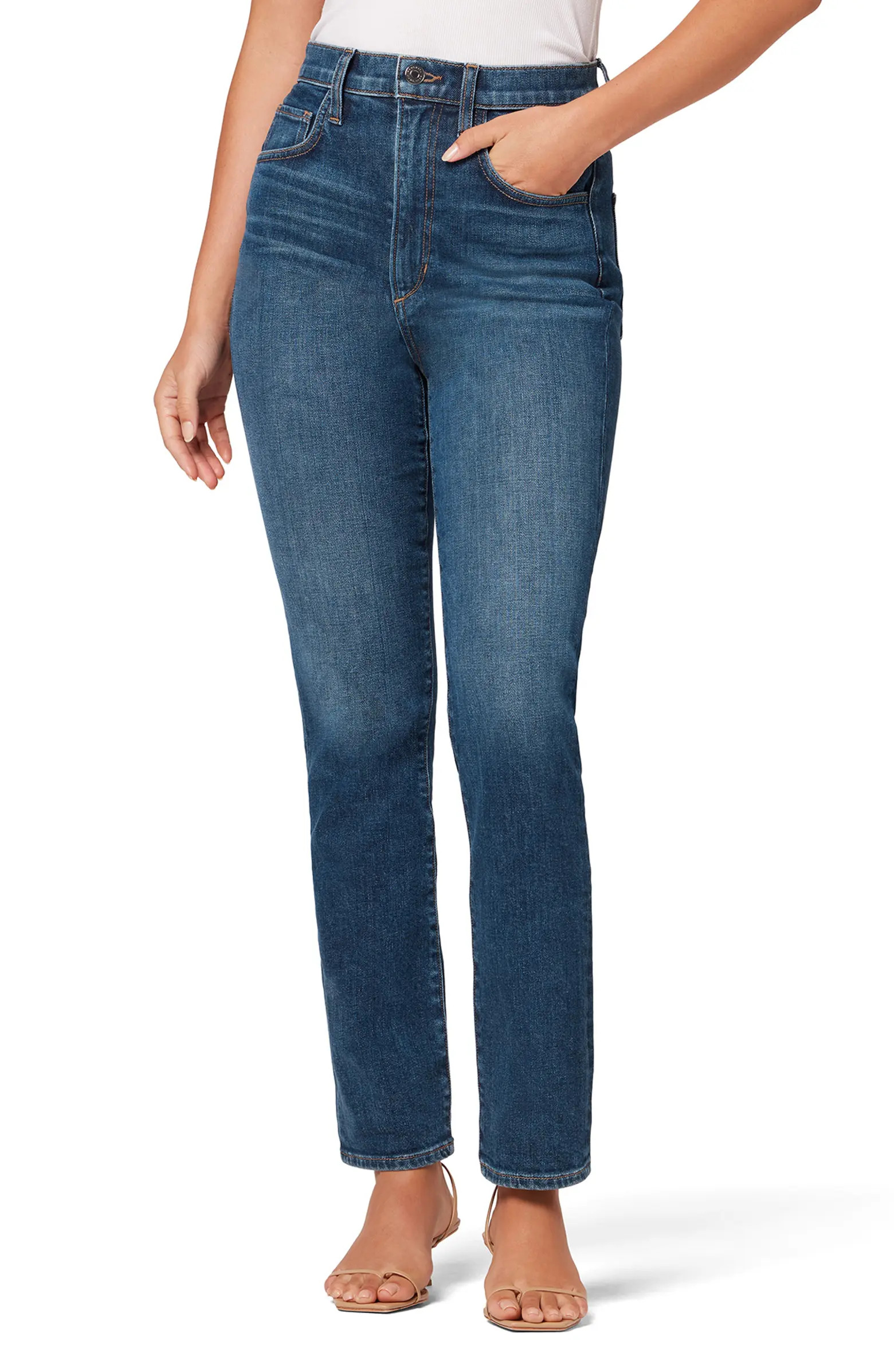The Valentina Super High Waist Ankle Cigarette Jeans | Nordstrom