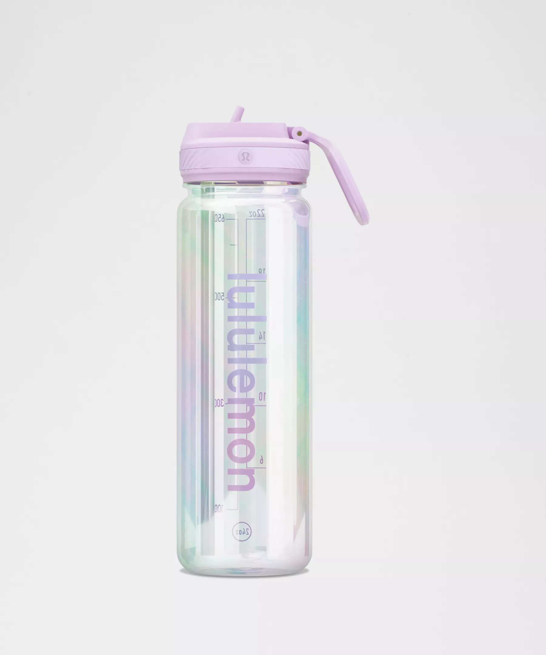 Back To Life Clear Bottle 24oz Straw Lid | Lululemon (US)