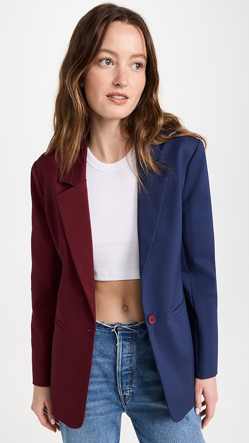 English Factory Colorblock Blazer | SHOPBOP | Shopbop