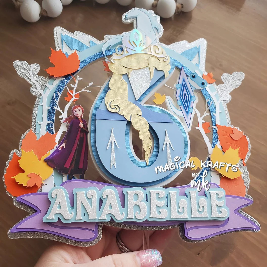 Arendelle 2 Cake Topper: 3D customize - Etsy | Etsy (US)