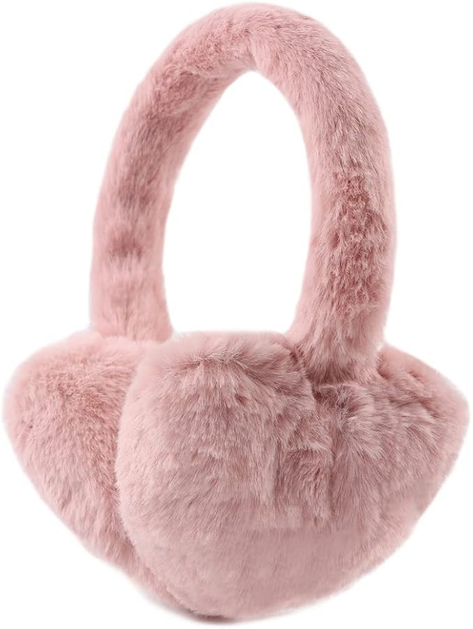 Yuoahcn Toddler Kids Winter Earmuffs Girl Warm Ear Muffs Baby Girls Plush Ear Warmers Cute Ear Co... | Amazon (US)