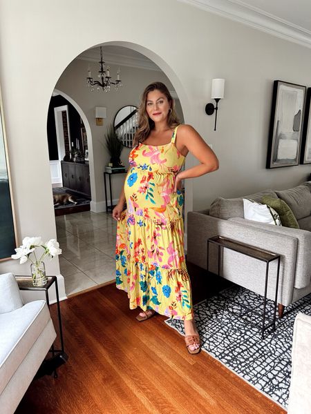 Loving this maxi dress! Wearing size XL. Pair with a sandal or wedge for the complete summer outfit 🌼☀️

#LTKFind #LTKcurves #LTKstyletip