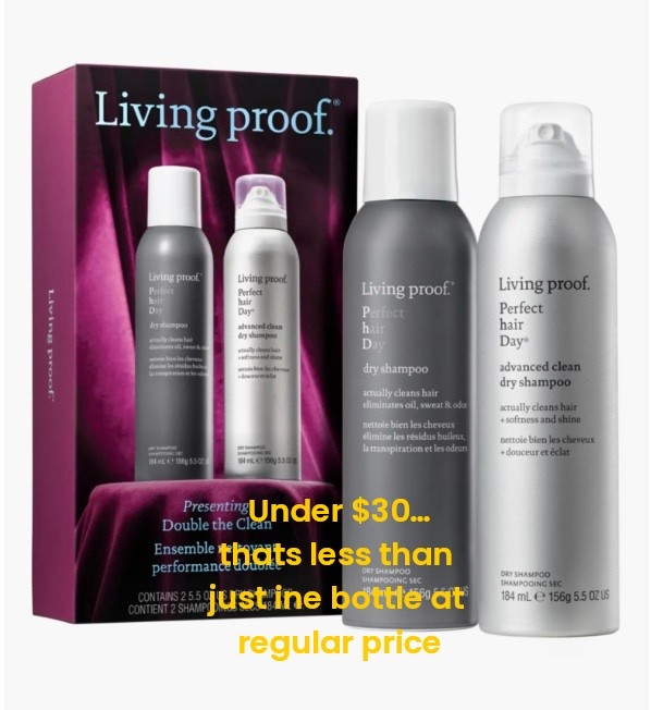 If you’re a living proof fan, don’t miss this. Get this set for $29…less than the cost of one day shampoo

#LTKSaleAlert #LTKFindsUnder50 #LTKBeauty