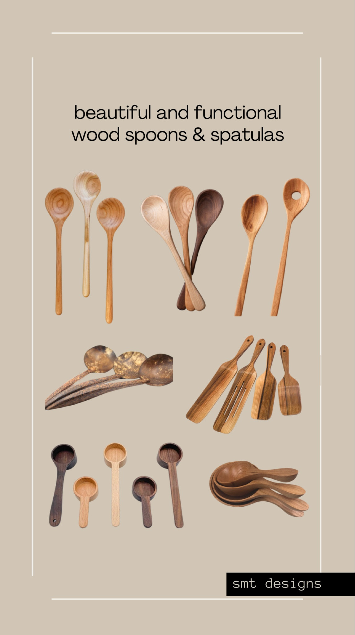 Wood spoons are not only functional. They are also beautiful and add a warmth to any kitchen they are in! 

#LTKFind #LTKhome #LTKunder50