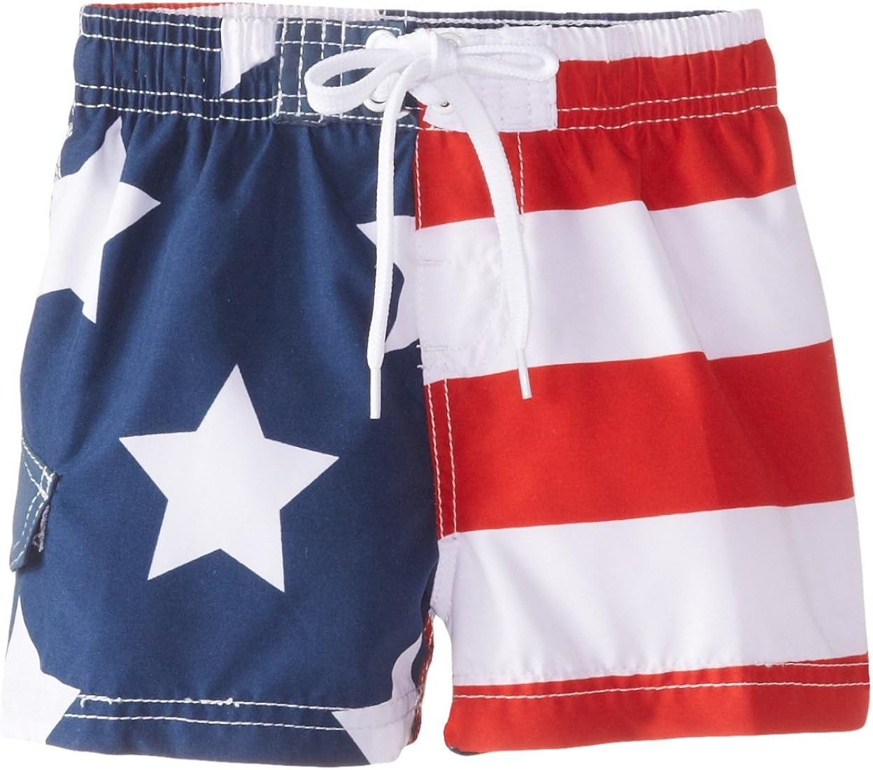 Kanu Surf baby-boys Baby American Flag Swim Trunk | Amazon (US)