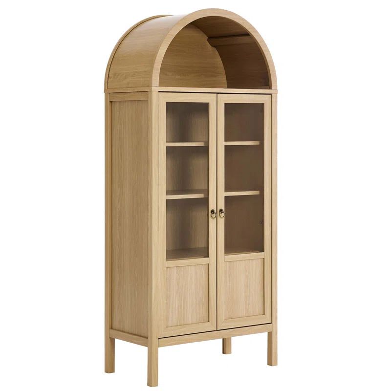 Modway Tessa Arched Display Cabinet | Wayfair North America