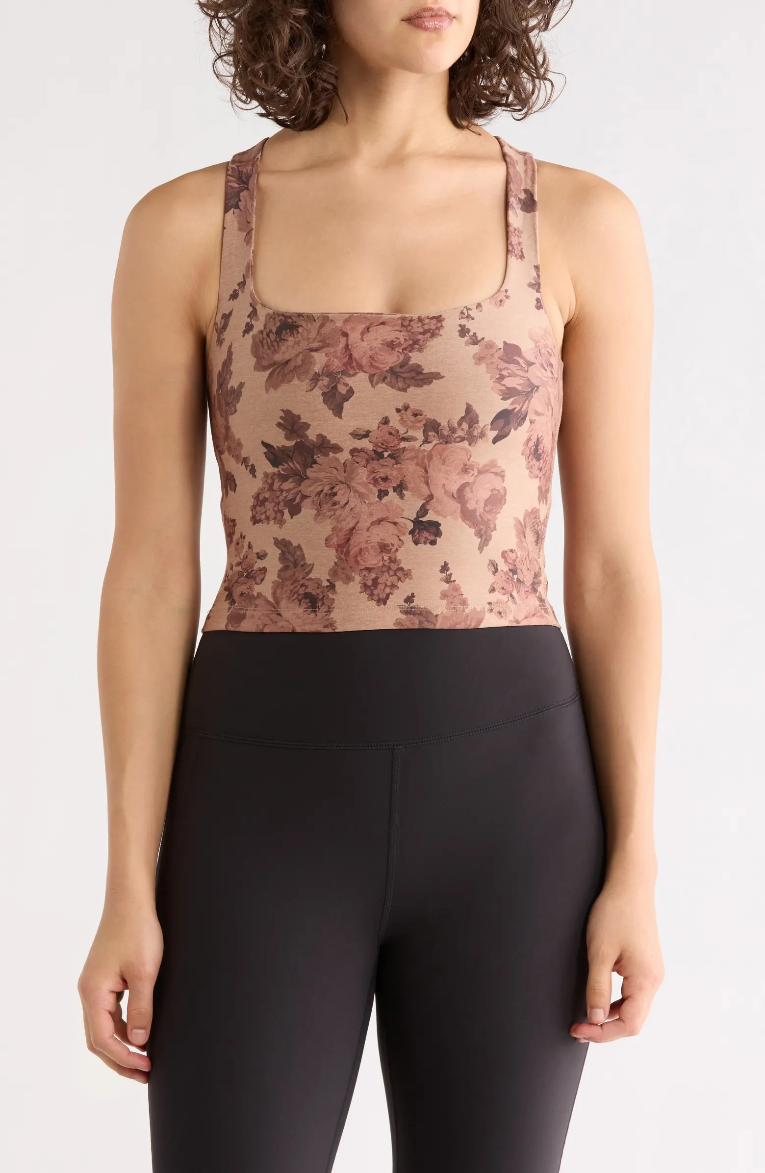 Beyond Yoga Softmark Square Neck Crop Tank | Nordstromrack | Nordstrom Rack