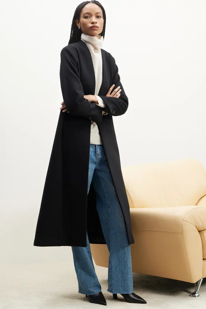 Nordstrom One-Button Long Coat | Nordstromrack | Nordstrom Rack