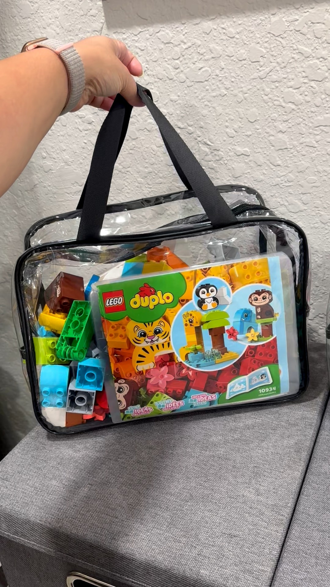 Finally found the perfect solution for storing and carrying all those little toy sets! These extra-large clear storage bags are a game-changer—durable, roomy, and easy to grab on the go. Perfect for LEGOs, DUPLOs, blocks, and all the pieces that usually end up everywhere. 

#LTKFamily #LTKFindsUnder50 #LTKKids