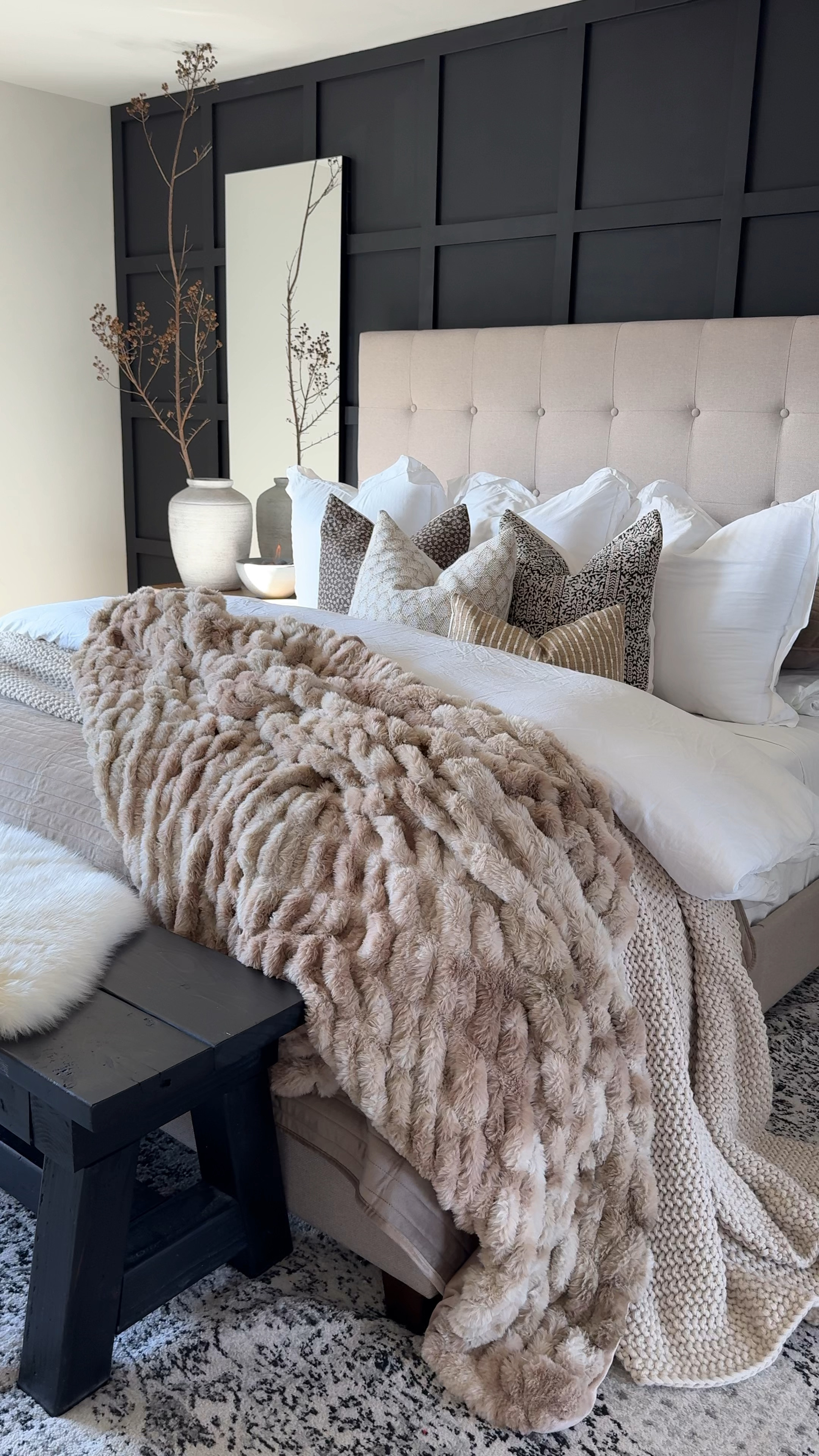 Chunky Knit Bed Blanket - Casaluna™ curated on LTK