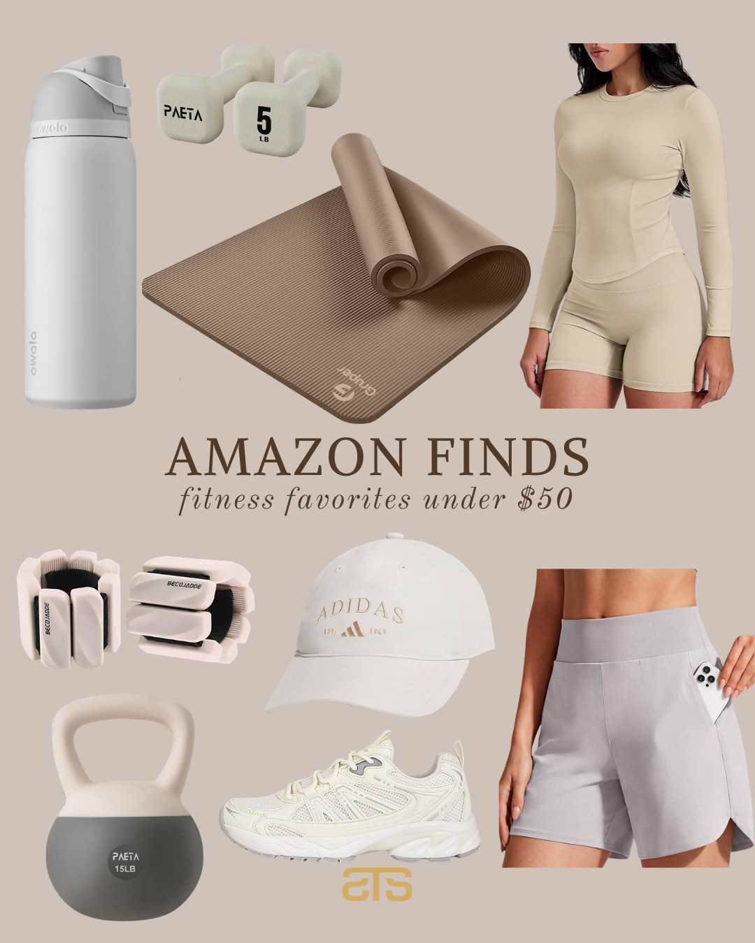 These Amazon fitness favorites are all so affordable, so stylish and so functional that you will actually want to use them every single day.

#amazonfinds #amazonfitness #fitnessfavorites #workoutgear #gymfinds #yogamat #dumbbells #workoutstyle #activewear #fitnessmotivation #amazonprime #affordablefitness #workoutessentials #fitnessgear 

 #LTKActive #LTKU #LTKSaleAlert