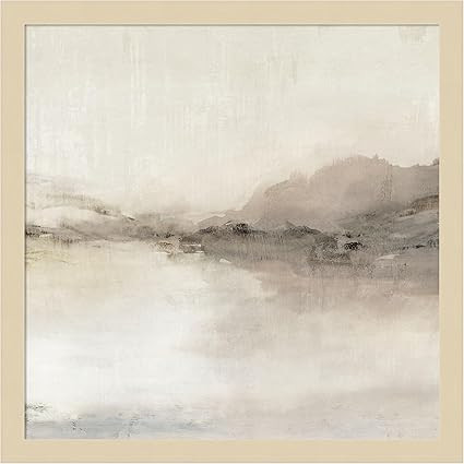 Amanti Art Framed Wall Art Print (17x17) Blush Horizon II by Isabelle Z Framed Poster for Wall De... | Amazon (US)