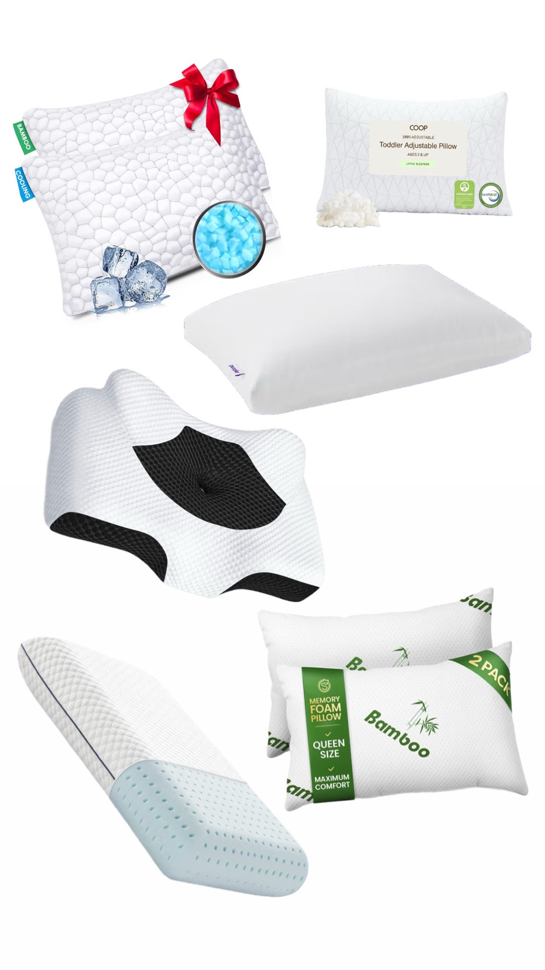 All the pillows I have tried lately. Purple has probably been my fav but still searching for the perfect pillow!

#LTKHome #LTKdayinmylife #LTKBeauty