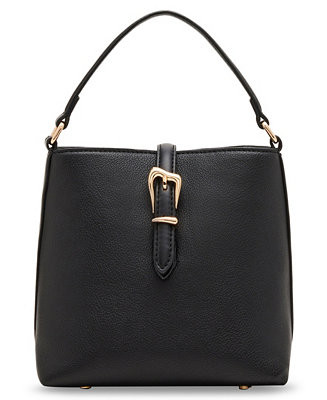 Anne Klein Women's Sculpted Buckle Bucket Bag - Macy's | Macy's