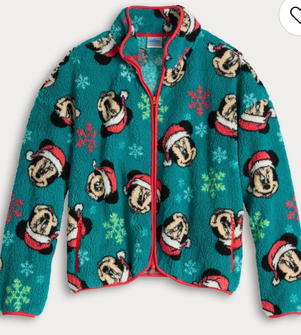 The coziest Minnie Christmas zip up  

#LTKSeasonal #LTKHoliday #LTKFindsUnder50